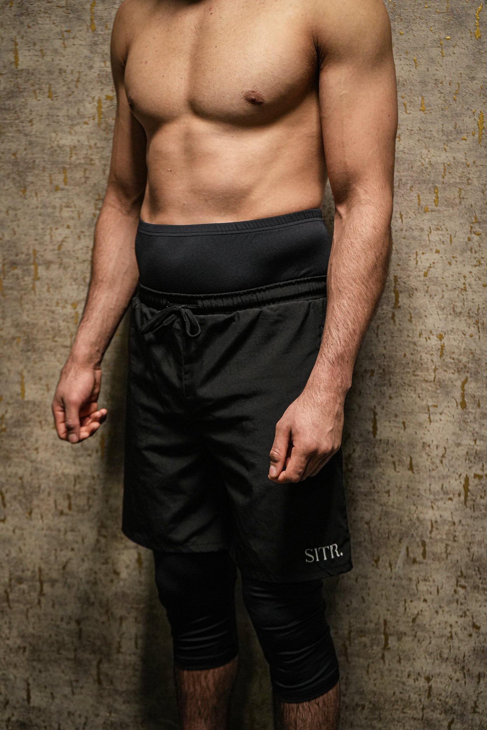 SITR Sportbroek met geïntegreerde legging — awrah sportkleding heren